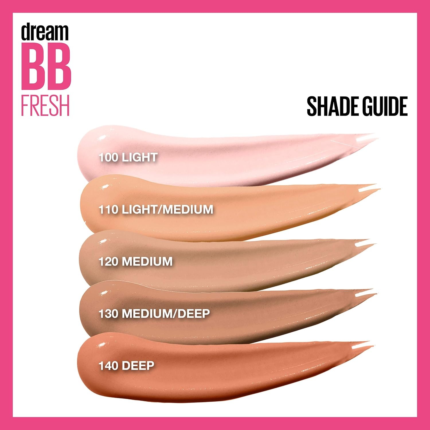 image:imageMAYBELLINE Dream Fresh Skin Hydrating BB Cream 8in1 Skin Perfecting Beauty Balm With Broad Spectrum Spf 30 Sheer Tint Coverage OilFree Deep 1 Fl Oz100 LIGHT