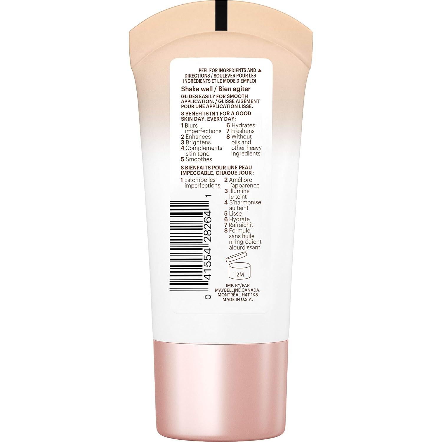 image:imageMAYBELLINE Dream Fresh Skin Hydrating BB Cream 8in1 Skin Perfecting Beauty Balm With Broad Spectrum Spf 30 Sheer Tint Coverage OilFree Deep 1 Fl Oz120 MEDIUM