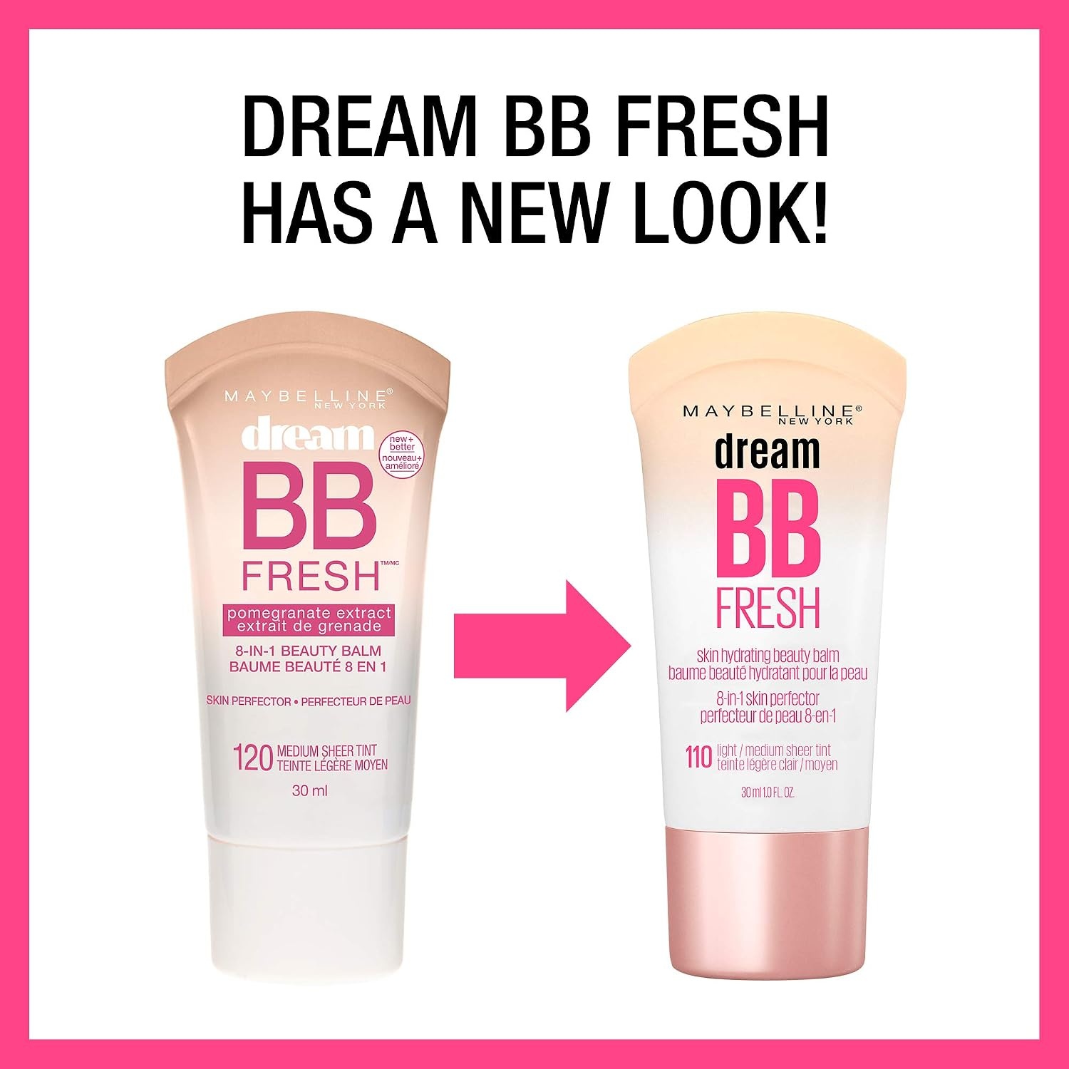 image:imageMAYBELLINE Dream Fresh Skin Hydrating BB Cream 8in1 Skin Perfecting Beauty Balm With Broad Spectrum Spf 30 Sheer Tint Coverage OilFree Deep 1 Fl Oz130 MEDIUMDEEP