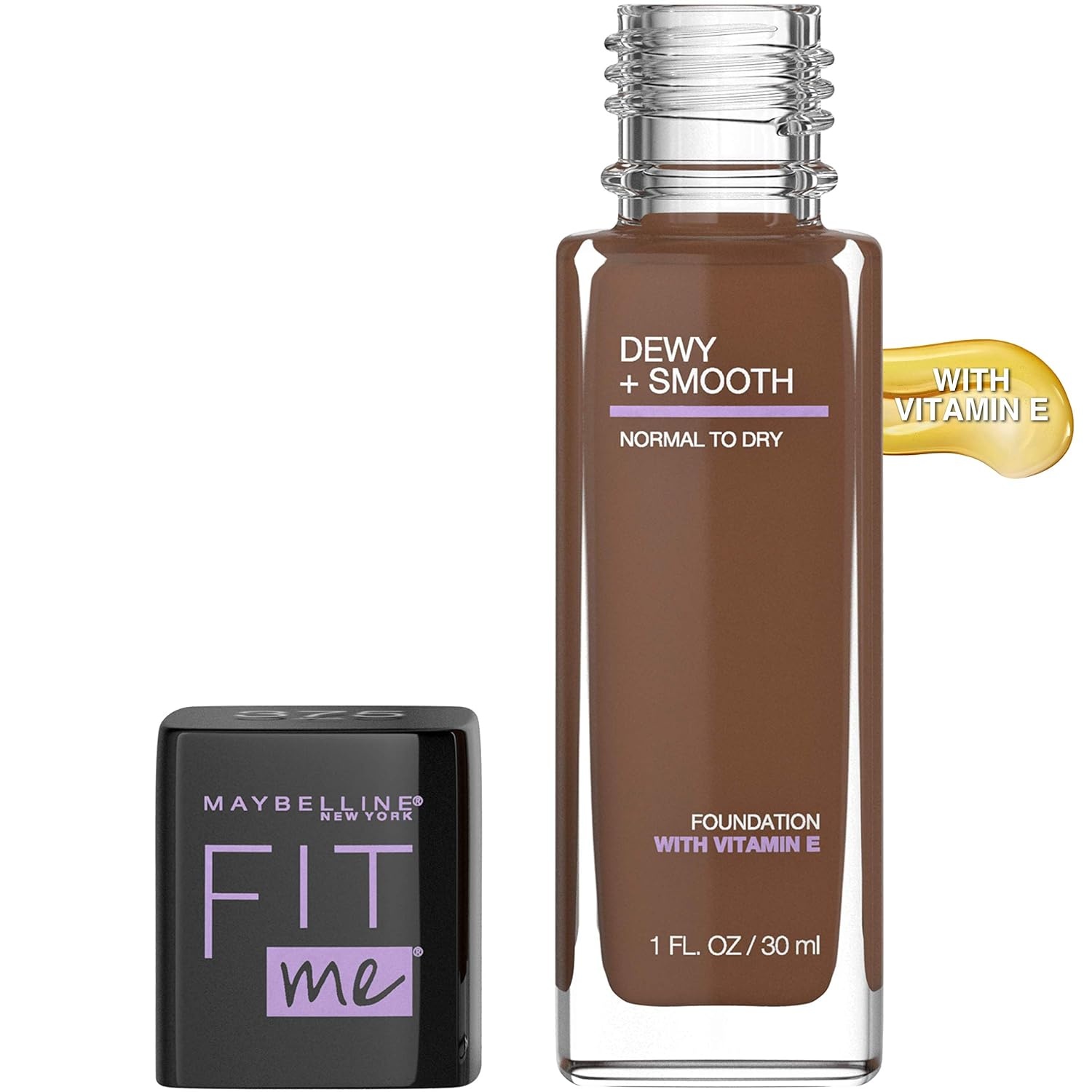 image:imageMaybelline Fit Me Dewy Smooth Liquid Foundation Makeup Natural Beige 1 Count Packaging May Vary375 JAVA