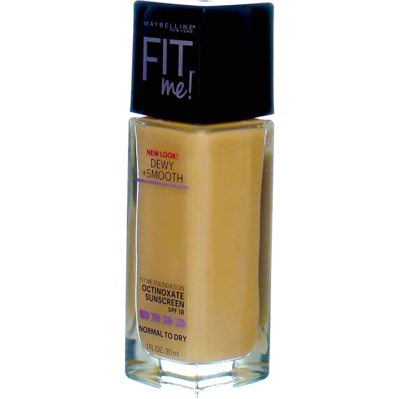 image:imageMaybelline Fit Me Dewy Smooth Liquid Foundation Makeup Natural Beige 1 Count Packaging May VaryBuff Beige
