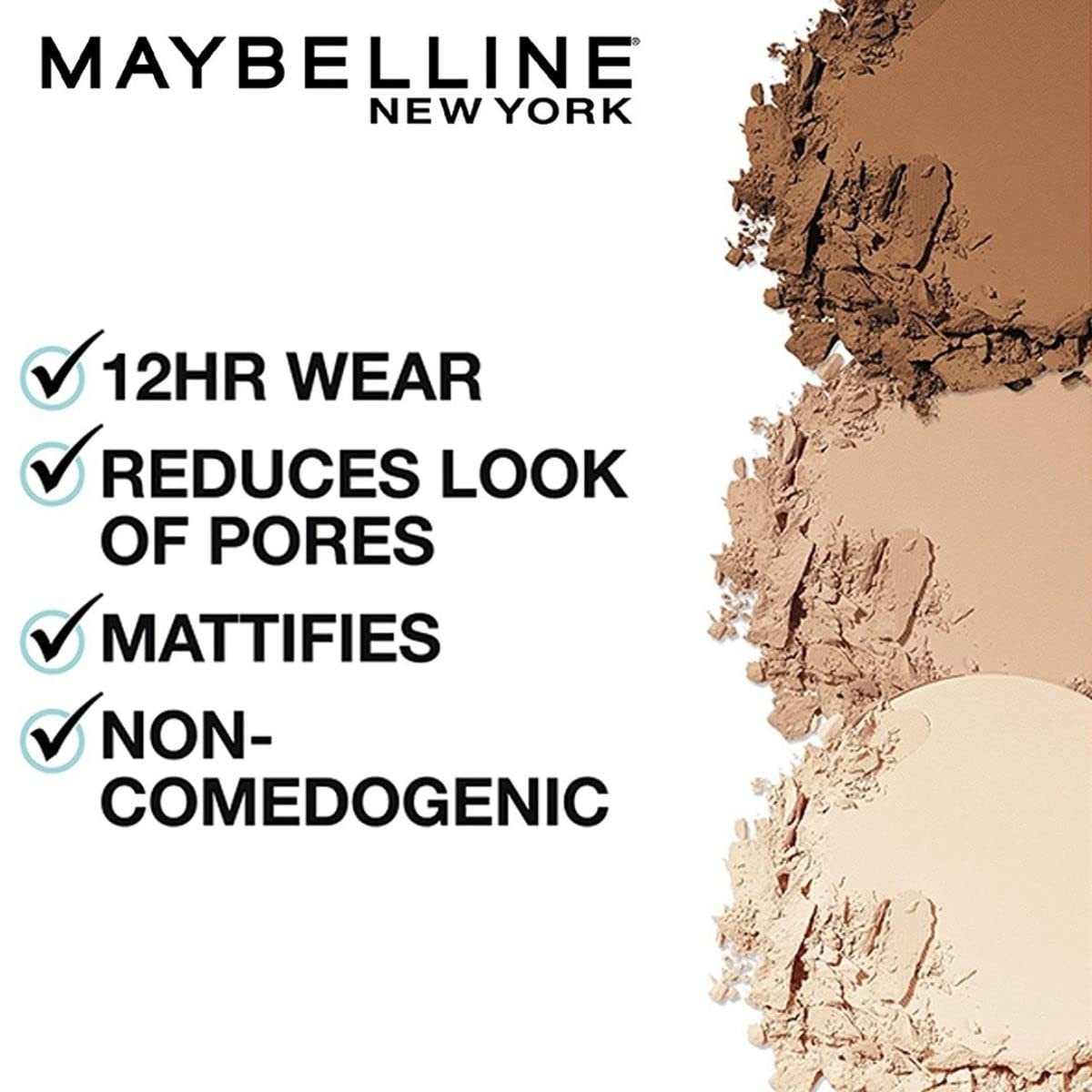 image:imageMaybelline Fit Me Matte Poreless Pressed Face Powder Makeup amp Setting Powder Natural Beige 1 Count330 TOFFEE