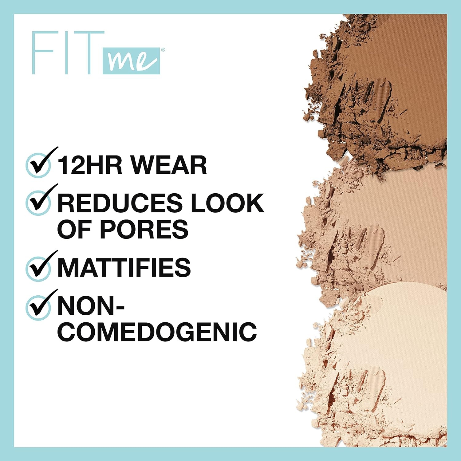 image:imageMaybelline Fit Me Matte Poreless Pressed Face Powder Makeup amp Setting Powder Natural Beige 1 Count332 GOLDEN CARAMEL