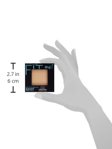 image:imageMaybelline Fit Me Matte Poreless Pressed Face Powder Makeup amp Setting Powder Natural Beige 1 Count332 GOLDEN CARAMEL