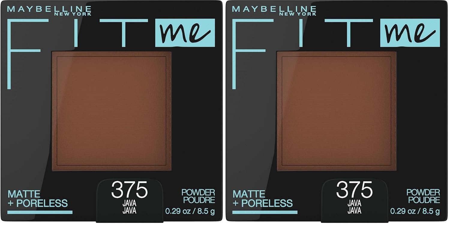 image:imageMaybelline Fit Me Matte Poreless Pressed Face Powder Makeup amp Setting Powder Natural Beige 1 Count375 JAVA