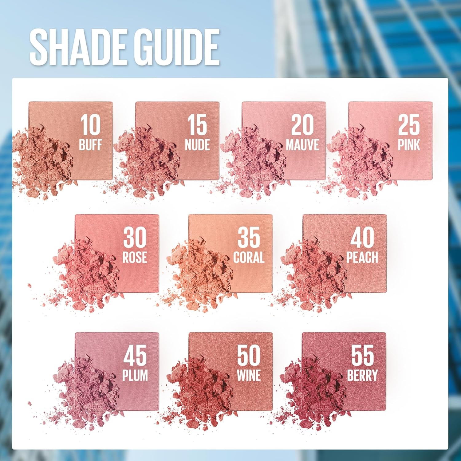 image:imageMaybelline Fit Me Powder Blush Lightweight Smooth Blendable Longlasting AllDay Face Enhancing Makeup Color Berry 1 Count10 BUFF Pack of 1