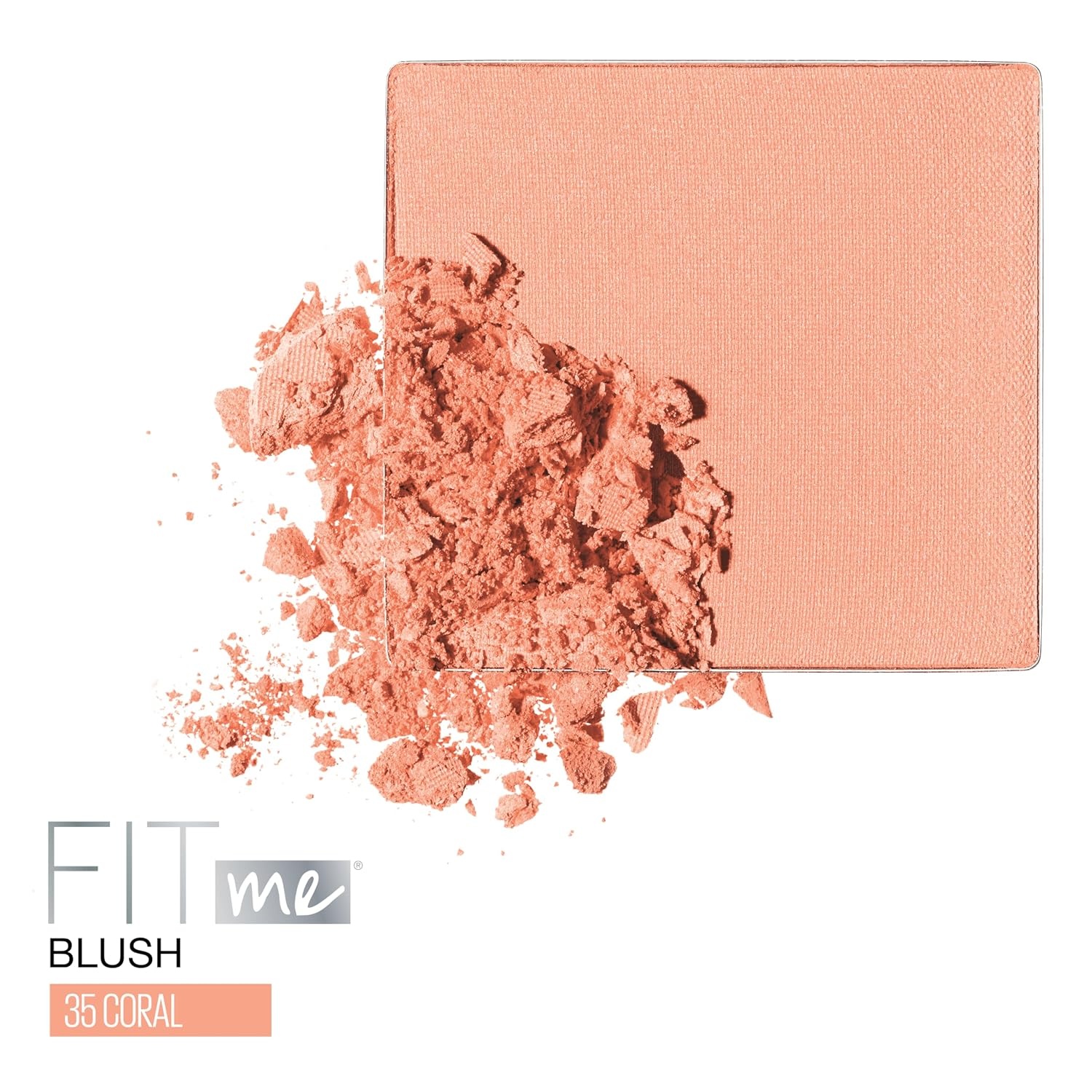 image:imageMaybelline Fit Me Powder Blush Lightweight Smooth Blendable Longlasting AllDay Face Enhancing Makeup Color Berry 1 Count35 CORAL Pack of 1