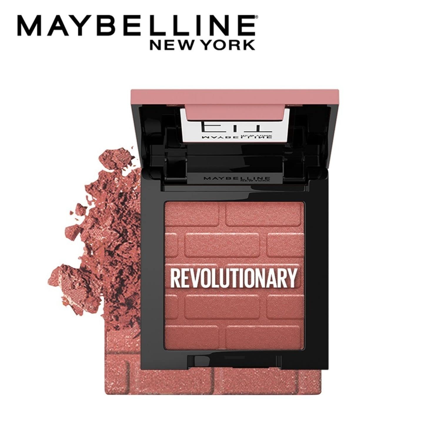image:imageMaybelline Fit Me Powder Blush Lightweight Smooth Blendable Longlasting AllDay Face Enhancing Makeup Color Berry 1 Count50 WINE Pack of 4