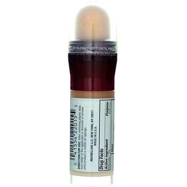 image:imageMaybelline Instant Age Rewind Eraser Foundation with SPF 20 and Moisturizing ProVitamin B5 120 1 Count Packaging May Vary300 Medium Beige