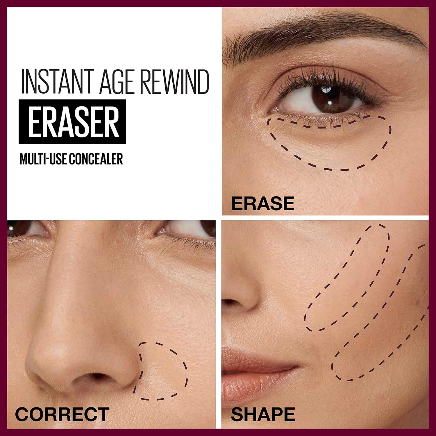 image:imageMaybelline Instant Age Rewind Eraser Foundation with SPF 20 and Moisturizing ProVitamin B5 120 1 Count Packaging May VaryFair