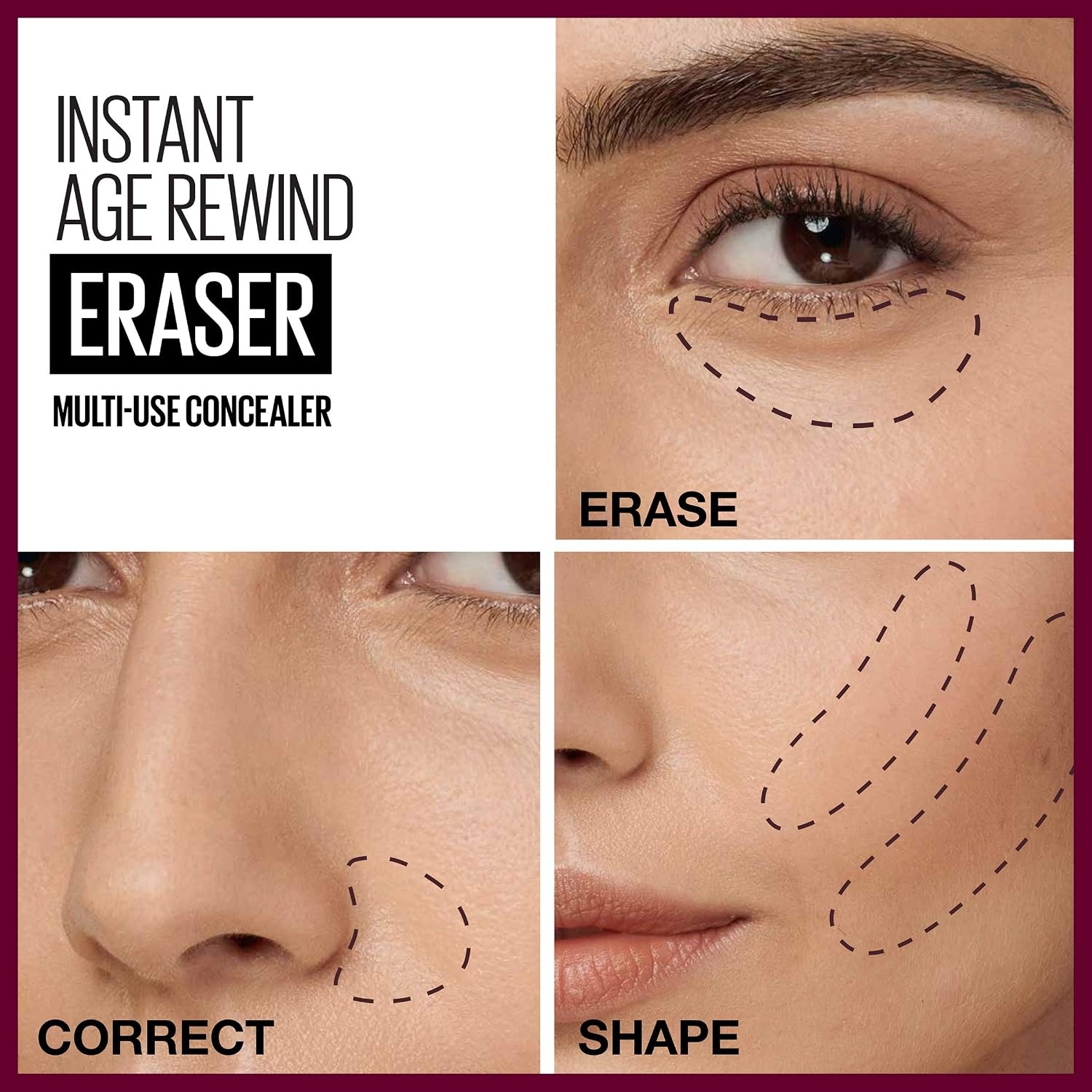 image:imageMaybelline Instant Age Rewind Eraser Foundation with SPF 20 and Moisturizing ProVitamin B5 120 1 Count Packaging May VaryLight