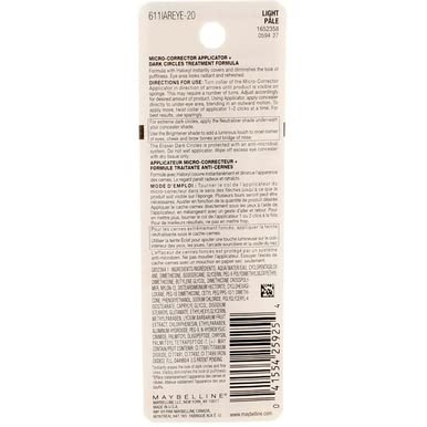 image:imageMaybelline Instant Age Rewind Eraser Foundation with SPF 20 and Moisturizing ProVitamin B5 120 1 Count Packaging May VaryLight