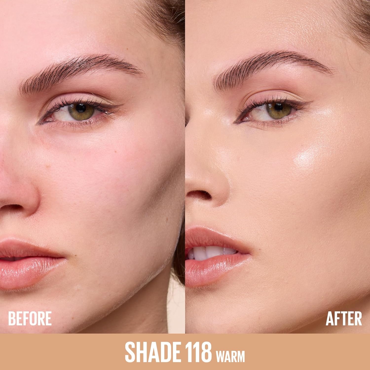 image:imageMaybelline Lifter Plump amp Glow Foundation Liquid Foundation with 2 Niacinamide Hyaluronic Acid Plumping and Brightening Face Makeup 367 1 Count118 WARM