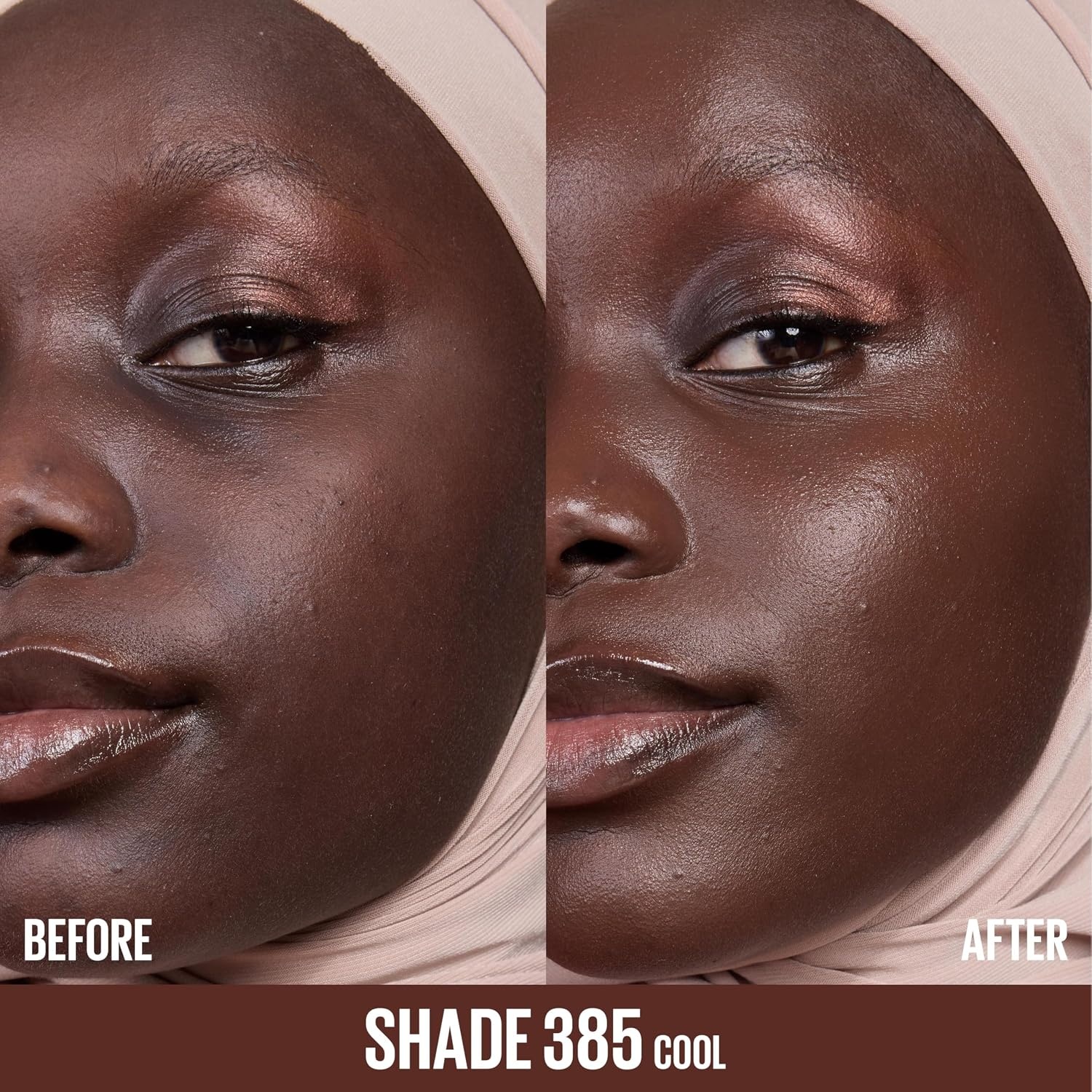 image:imageMaybelline Lifter Plump amp Glow Foundation Liquid Foundation with 2 Niacinamide Hyaluronic Acid Plumping and Brightening Face Makeup 367 1 Count385 COOL