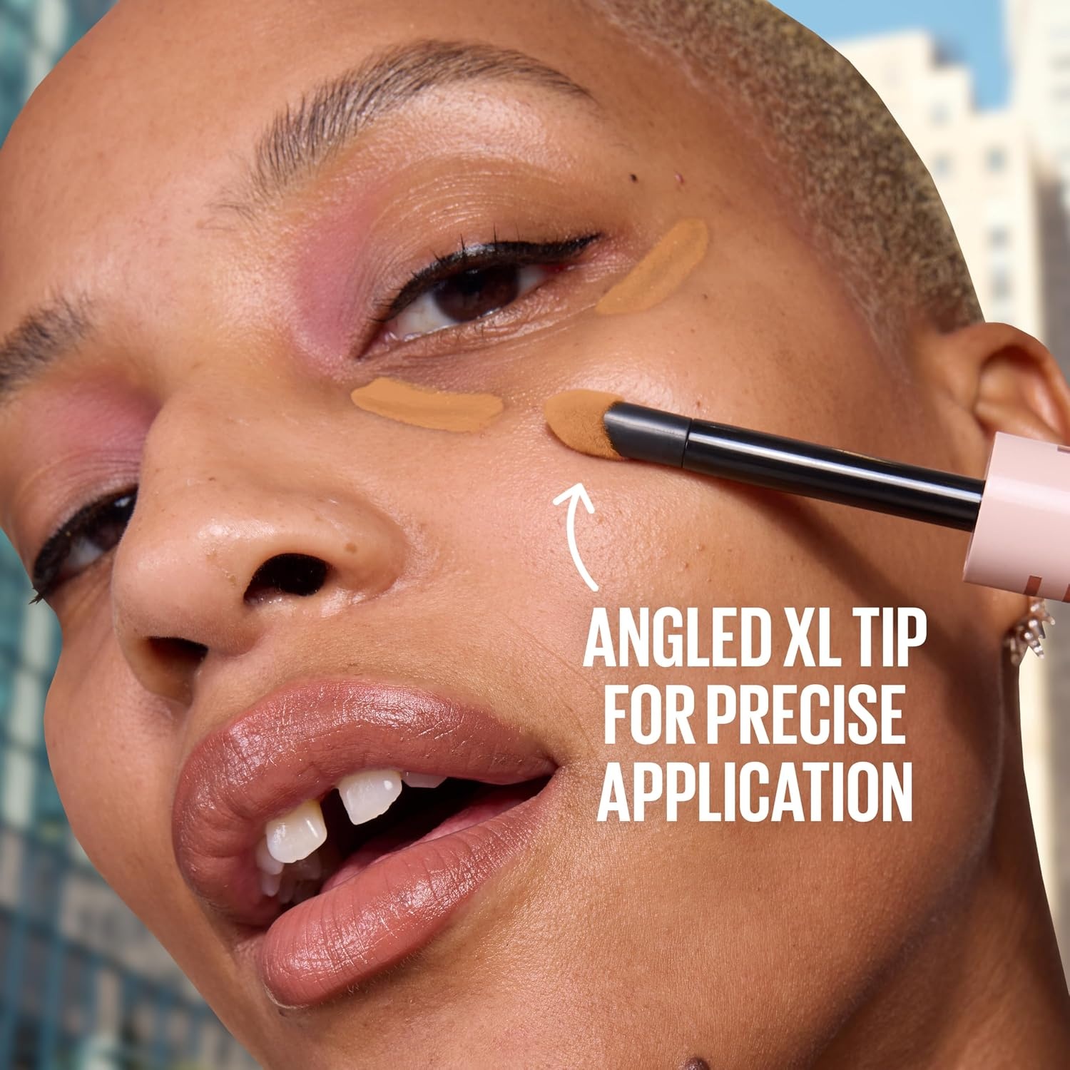 image:imageMaybelline Lifter Serum Concealer Radiant Concealer with Full Coverage Includes 2 Peptides Caffeine to Hydrates amp Brightens Under Eyes 20 1 Count05 WARM