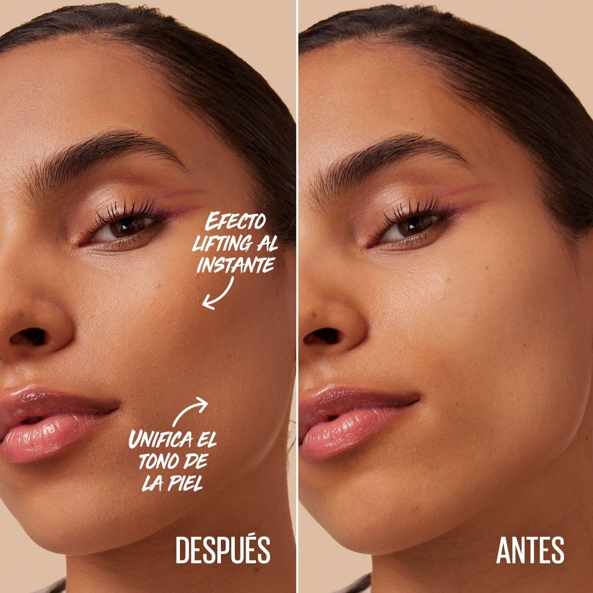 image:imageMaybelline Lifter Stix MultiUse Face Stick Contour Bronzer Concealer and Foundation Stick AllInOne Creamy Face Makeup with Cranberry Seed Oil 20 1 Count40 Neutral