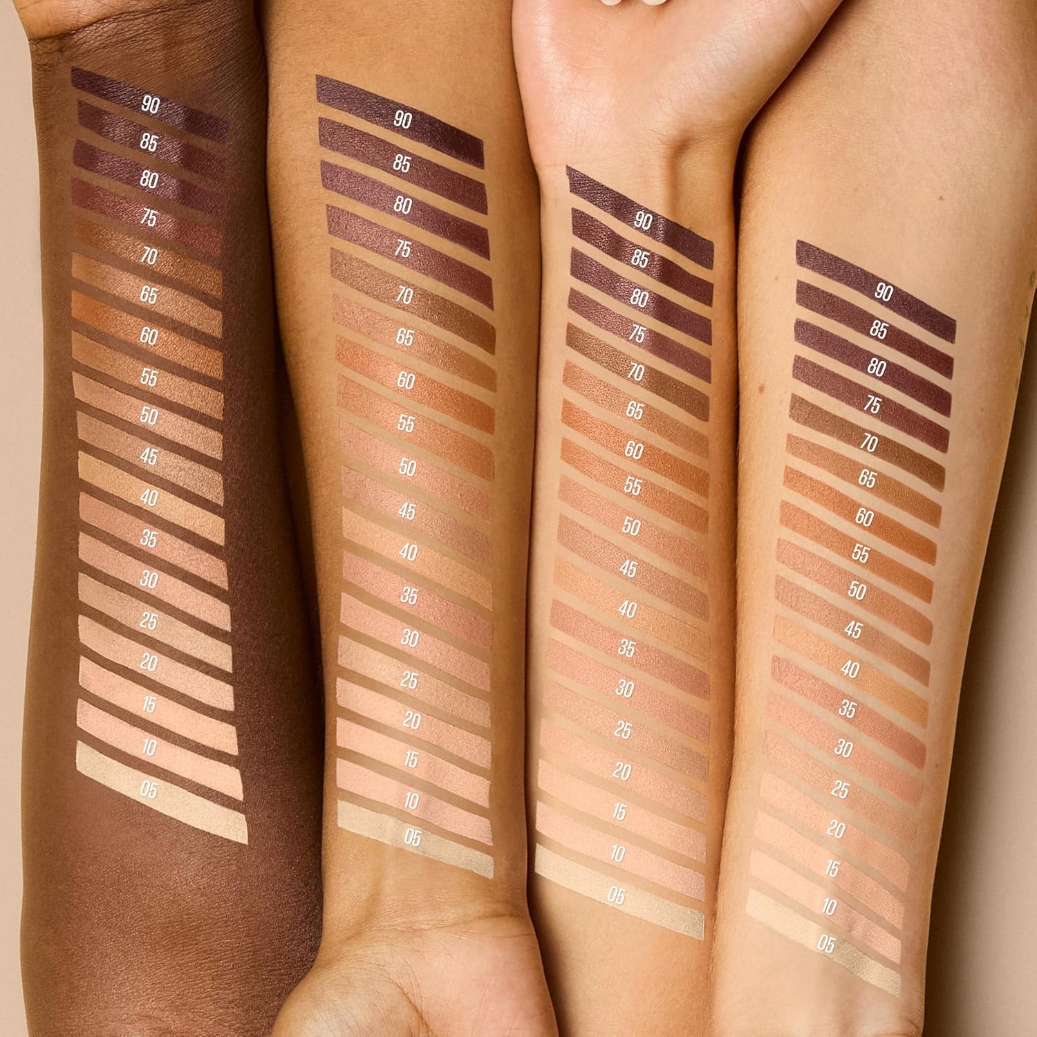 image:imageMaybelline Lifter Stix MultiUse Face Stick Contour Bronzer Concealer and Foundation Stick AllInOne Creamy Face Makeup with Cranberry Seed Oil 20 1 Count80 Cool