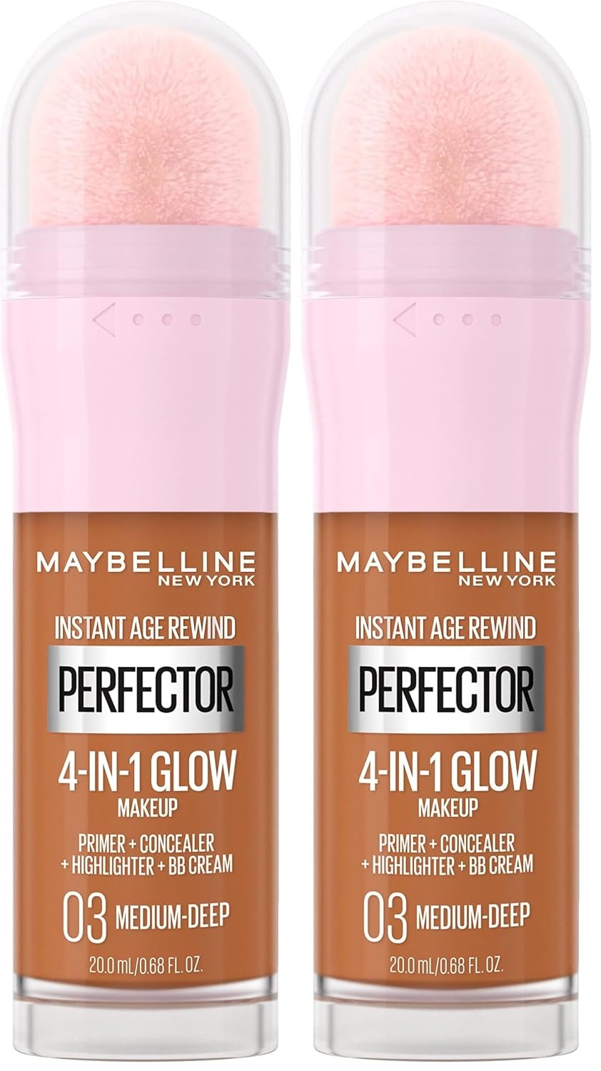 image:imageMaybelline New York Instant Age Rewind Instant Perfector 4In1 Glow Makeup MediumDeep03 MEDIUMDEEP