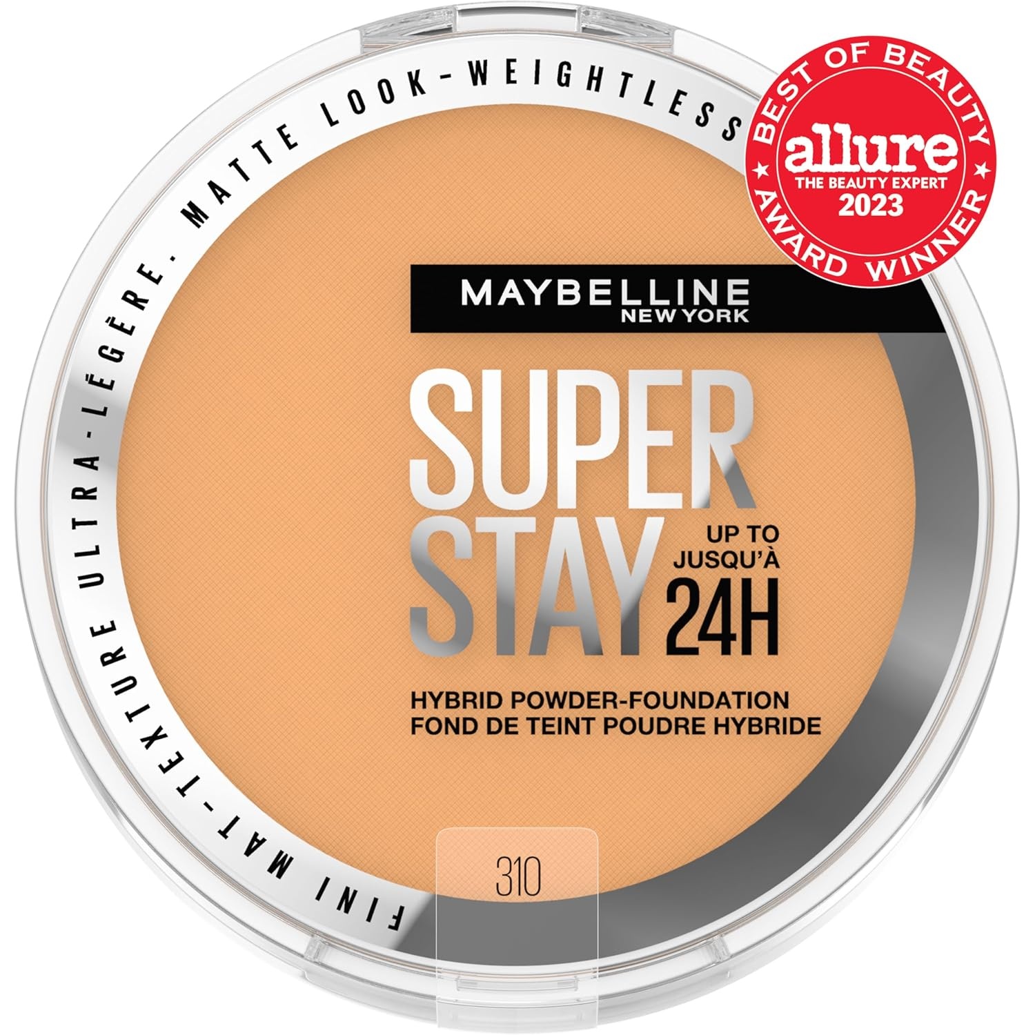image:imageMaybelline Super Stay Up to 24HR Hybrid PowderFoundation MediumtoFull Coverage Makeup Matte Finish 375 1 CountSUPERSTAY POWDER 310