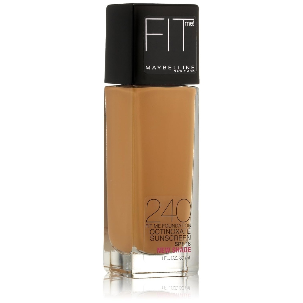 image:imageMaybelline Fit Me Dewy Smooth Liquid Foundation Makeup Natural Beige 1 Count Packaging May VaryGolden Beige