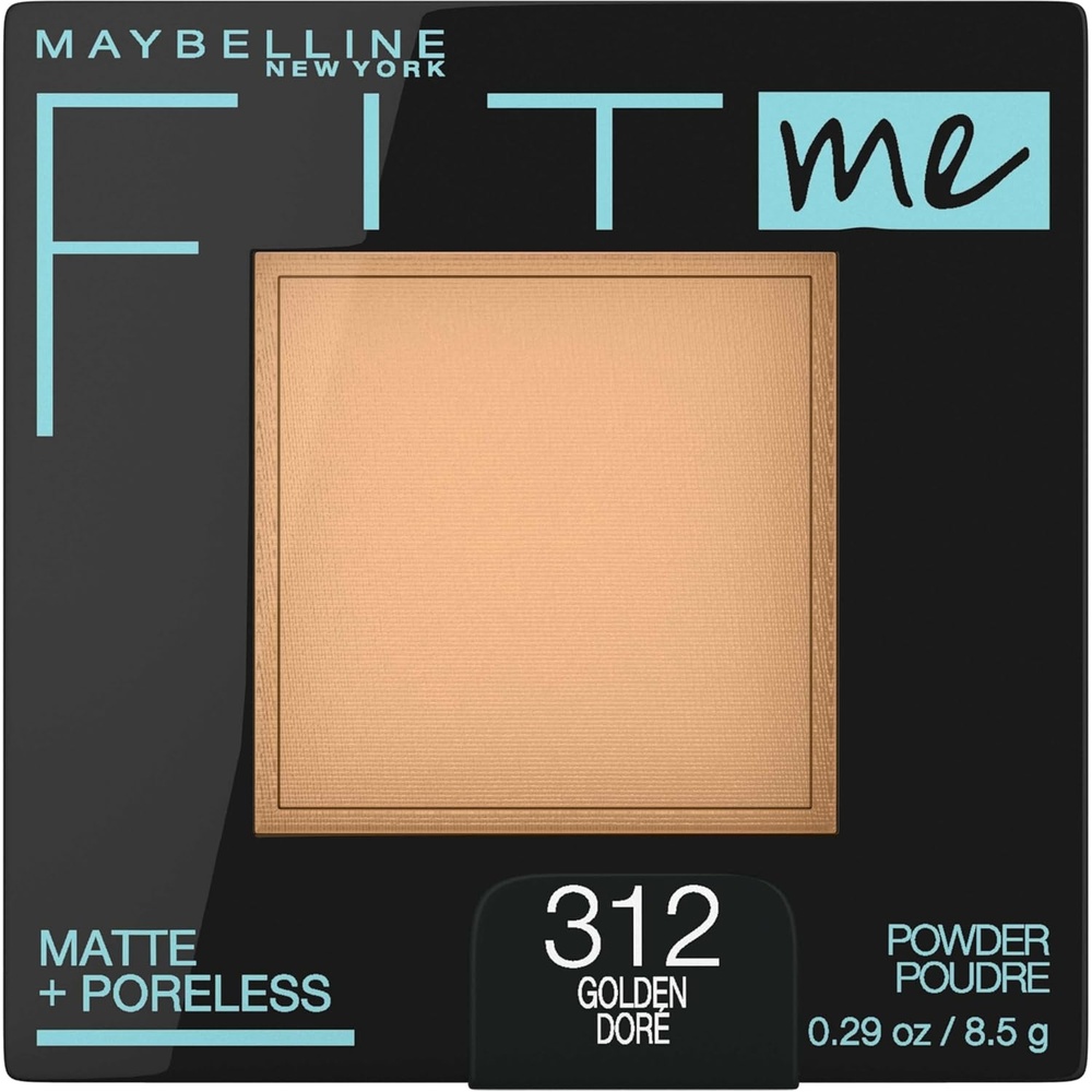 image:imageMaybelline Fit Me Matte Poreless Pressed Face Powder Makeup amp Setting Powder Natural Beige 1 Count312 GOLDEN