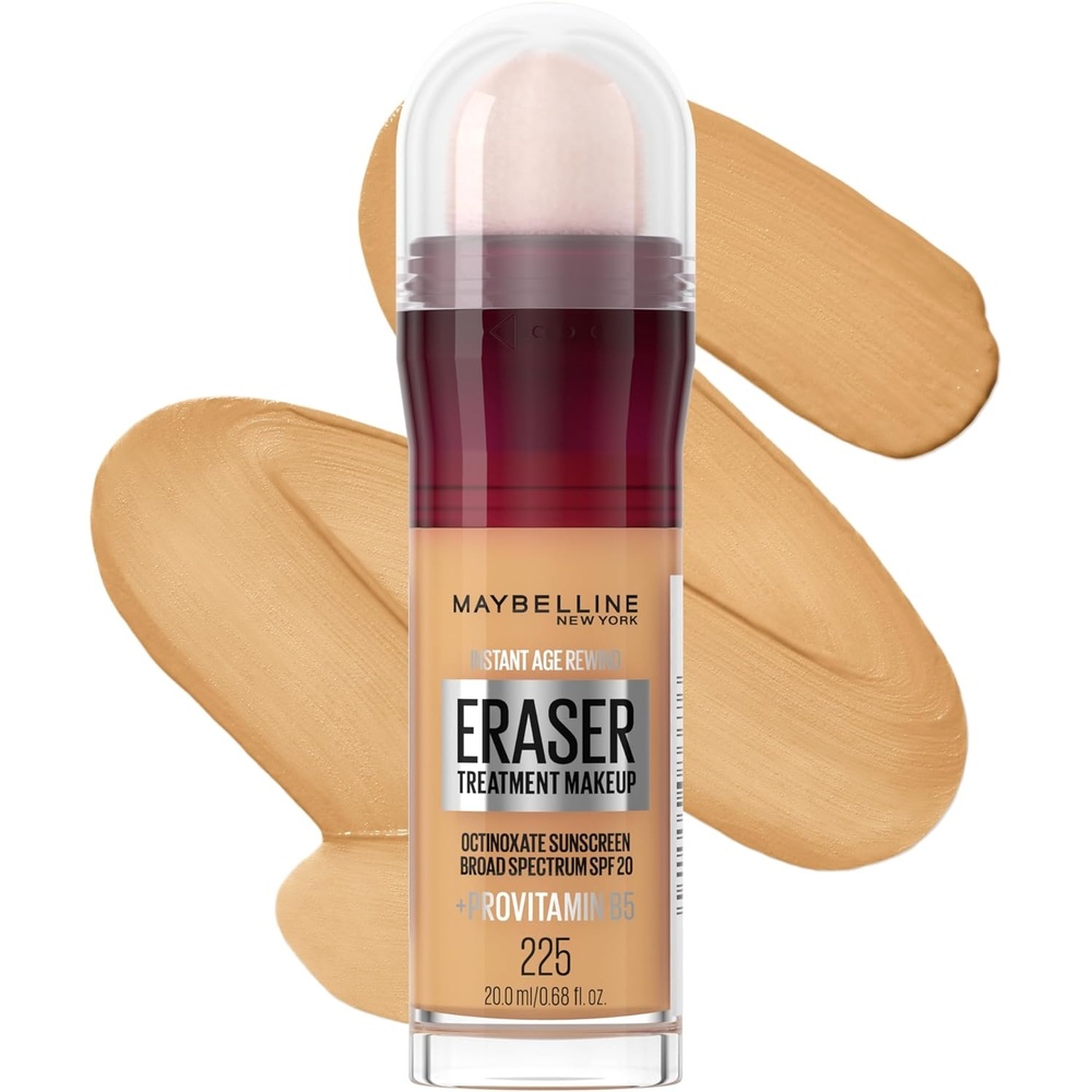 image:imageMaybelline Instant Age Rewind Eraser Foundation with SPF 20 and Moisturizing ProVitamin B5 120 1 Count Packaging May Vary225