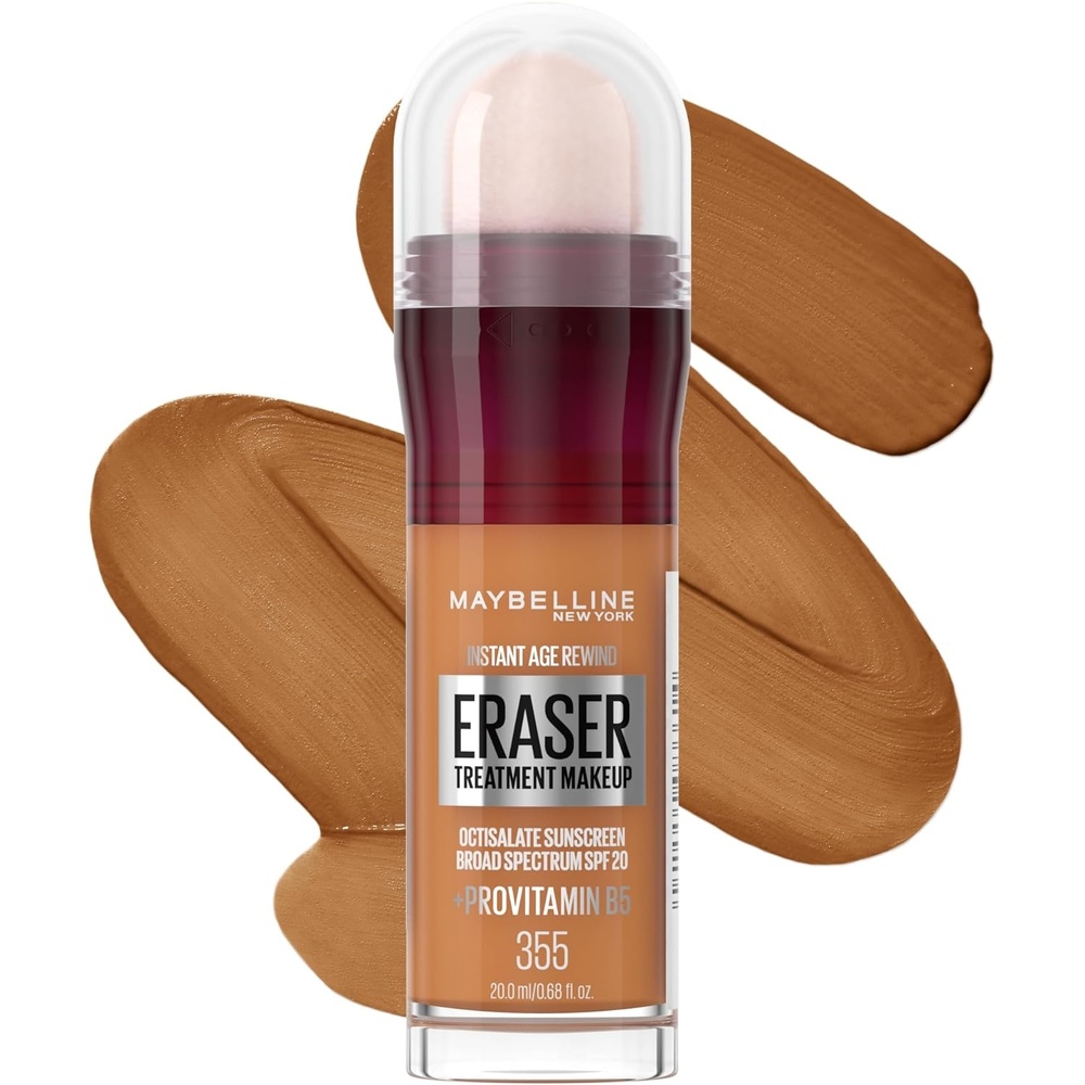 image:imageMaybelline Instant Age Rewind Eraser Foundation with SPF 20 and Moisturizing ProVitamin B5 120 1 Count Packaging May Vary355