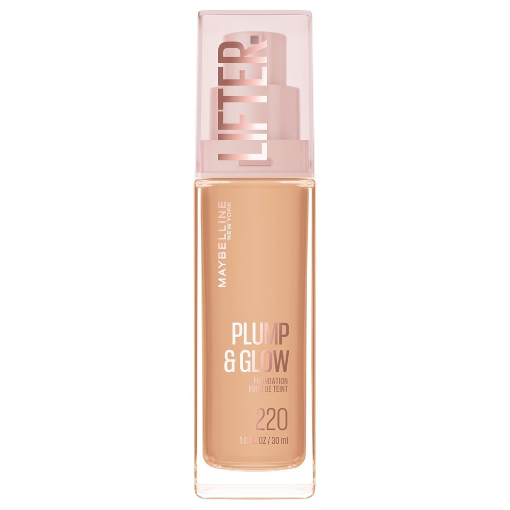 image:imageMaybelline Lifter Plump amp Glow Foundation Liquid Foundation with 2 Niacinamide Hyaluronic Acid Plumping and Brightening Face Makeup 367 1 Count220 WARM