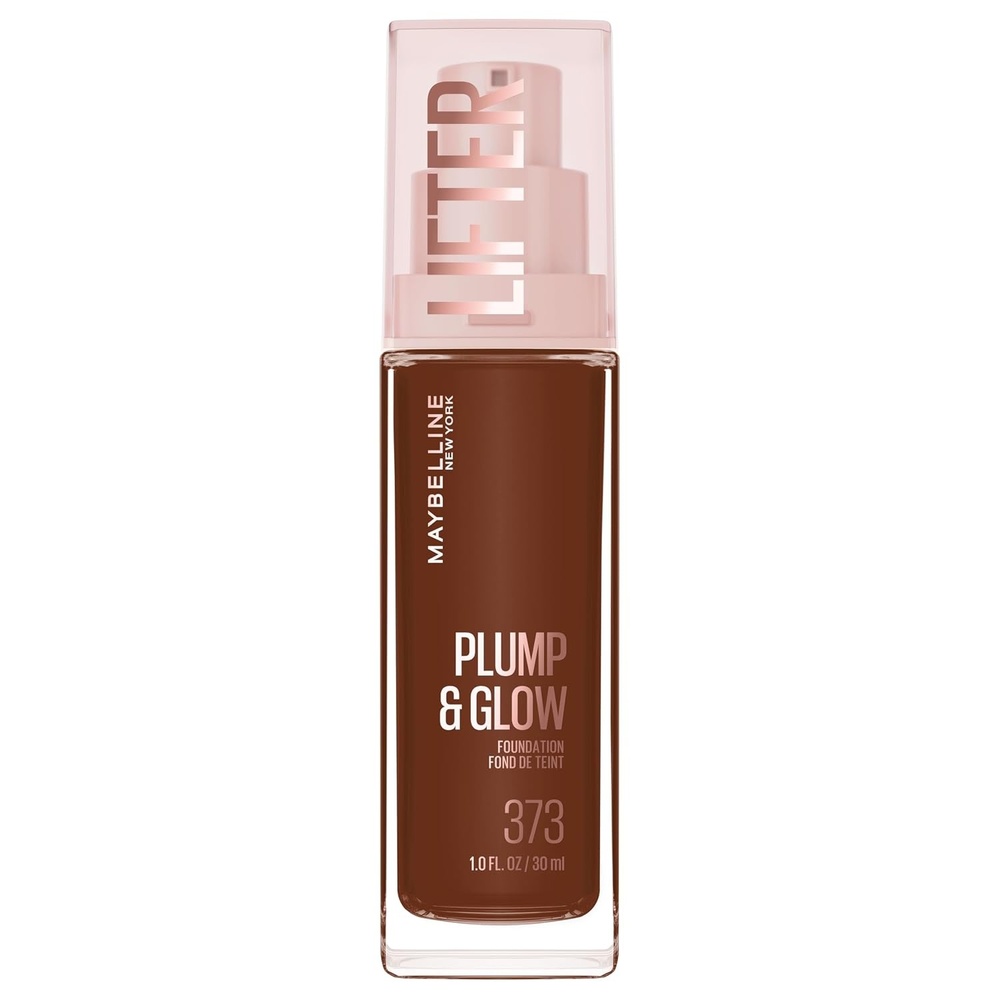 image:imageMaybelline Lifter Plump amp Glow Foundation Liquid Foundation with 2 Niacinamide Hyaluronic Acid Plumping and Brightening Face Makeup 367 1 Count373 NEUTRAL