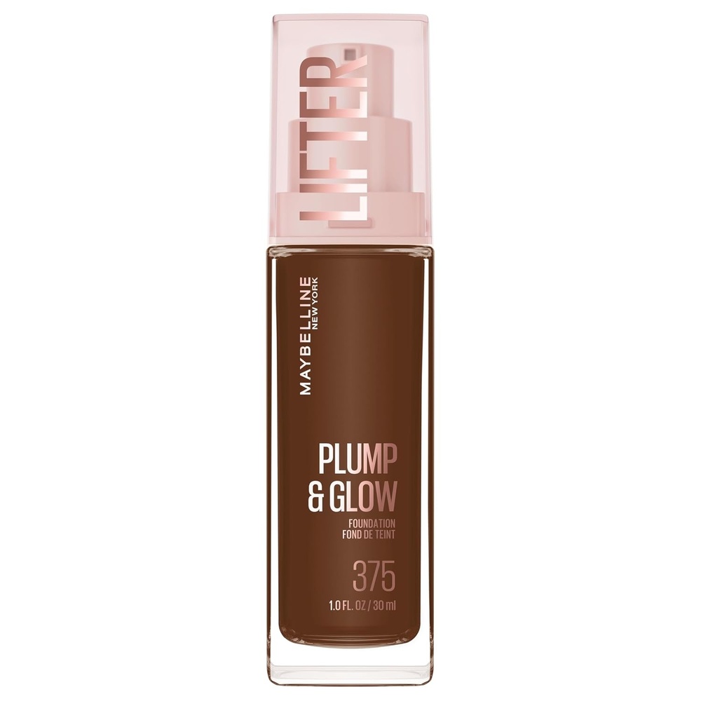 image:imageMaybelline Lifter Plump amp Glow Foundation Liquid Foundation with 2 Niacinamide Hyaluronic Acid Plumping and Brightening Face Makeup 367 1 Count375 COOL