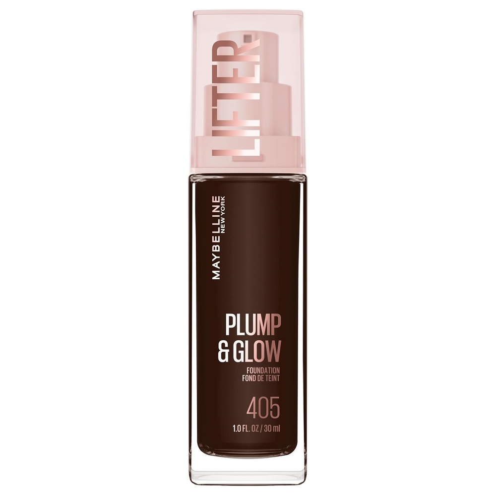image:imageMaybelline Lifter Plump amp Glow Foundation Liquid Foundation with 2 Niacinamide  Hyaluronic Acid Plumping and Brightening Face Makeup 367 1 Count405 COOL
