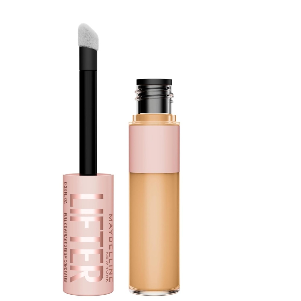 image:imageMaybelline Lifter Serum Concealer Radiant Concealer with Full Coverage Includes 2 Peptides  Caffeine to Hydrates amp Brightens Under Eyes 20 1 Count60 WARM