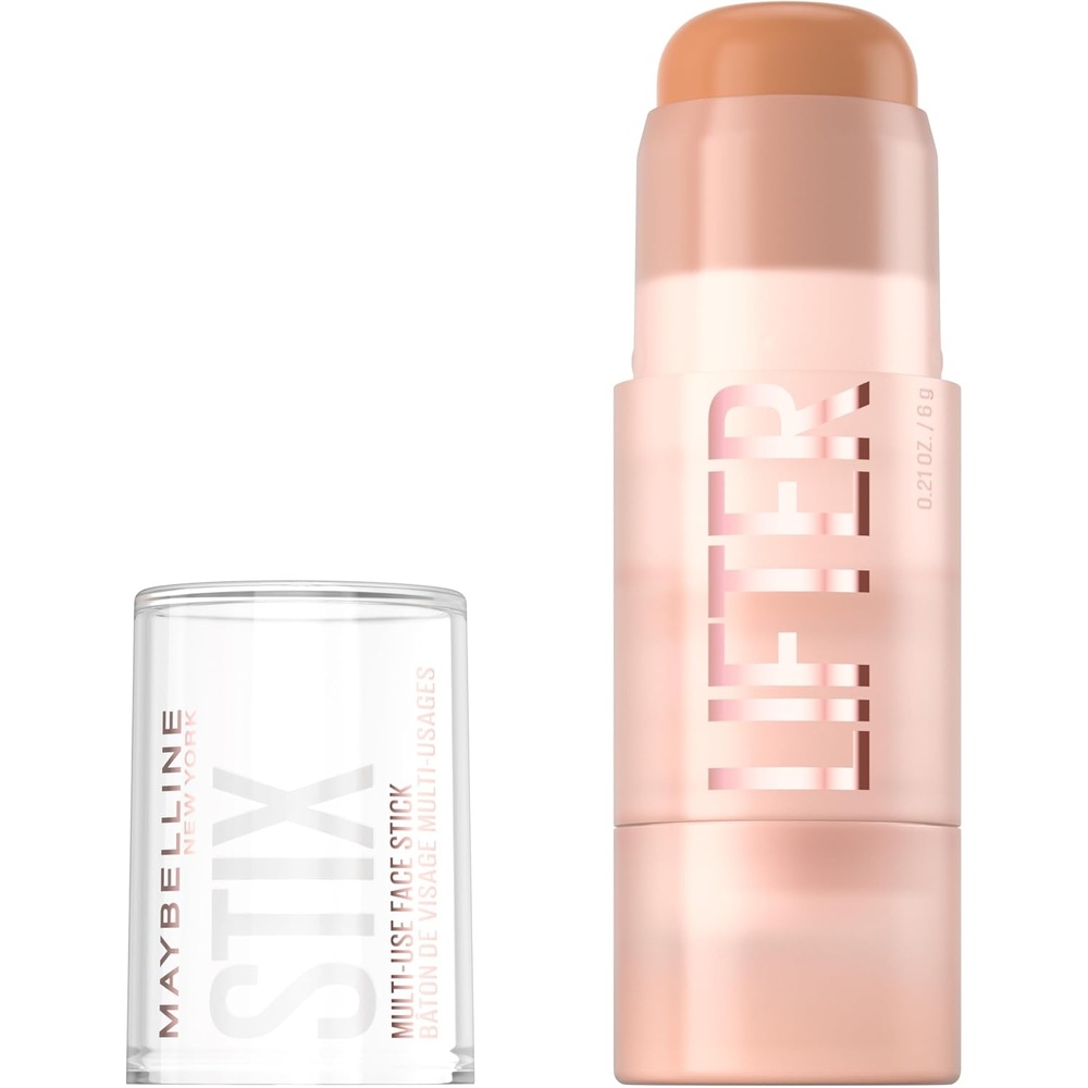 image:imageMaybelline Lifter Stix MultiUse Face Stick  Contour Bronzer Concealer and Foundation Stick AllInOne Creamy Face Makeup with Cranberry Seed Oil 20 1 Count50  Neutral