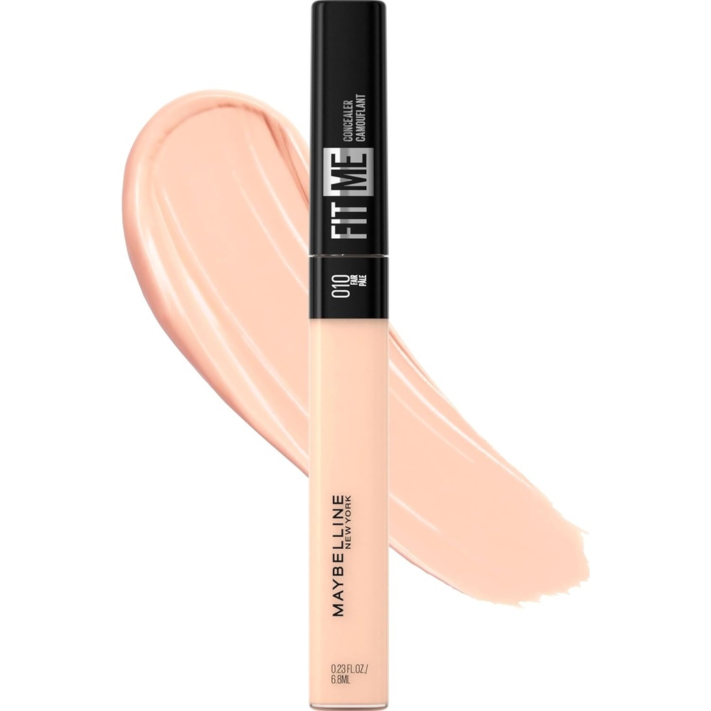 image:imageMaybelline New York Fit Me Liquid Concealer Makeup Natural Coverage Lightweight Conceals Covers OilFree Honey 1 Count Packaging May Vary10 FAIR