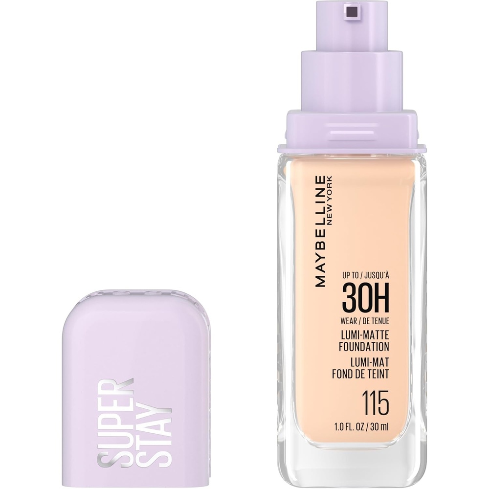image:imageMaybelline Super Stay LumiMatte Foundation Lightweight and Buildable Full Coverage Foundation Makeup For Up To 30HR Wear 368 1 Count115 Cool