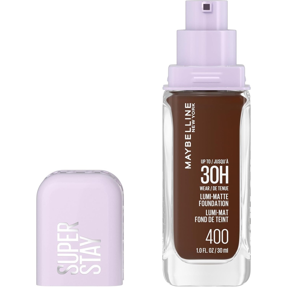 image:imageMaybelline Super Stay LumiMatte Foundation Lightweight and Buildable Full Coverage Foundation Makeup For Up To 30HR Wear 368 1 Count400  Cool