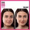 MAYBELLINE Dream Fresh Skin Hydrating BB Cream, 8-in-1 Skin Perfecting Beauty Balm With Broad Spectrum Spf 30, Sheer Tint Coverage, Oil-Free, Deep, 1 Fl Oz(100 LIGHT)