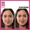 MAYBELLINE Dream Fresh Skin Hydrating BB Cream, 8-in-1 Skin Perfecting Beauty Balm With Broad Spectrum Spf 30, Sheer Tint Coverage, Oil-Free, Deep, 1 Fl Oz(110 LIGHT/MEDIUM)