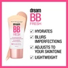 MAYBELLINE Dream Fresh Skin Hydrating BB Cream, 8-in-1 Skin Perfecting Beauty Balm With Broad Spectrum Spf 30, Sheer Tint Coverage, Oil-Free, Deep, 1 Fl Oz(120 MEDIUM)