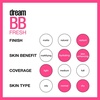 MAYBELLINE Dream Fresh Skin Hydrating BB Cream, 8-in-1 Skin Perfecting Beauty Balm With Broad Spectrum Spf 30, Sheer Tint Coverage, Oil-Free, Deep, 1 Fl Oz(130 MEDIUM/DEEP)