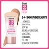 MAYBELLINE Dream Fresh Skin Hydrating BB Cream, 8-in-1 Skin Perfecting Beauty Balm With Broad Spectrum Spf 30, Sheer Tint Coverage, Oil-Free, Deep, 1 Fl Oz(140 DEEP)