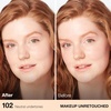 Maybelline Fit Me Dewy + Smooth Liquid Foundation Makeup, Natural Beige, 1 Count (Packaging May Vary)(102 FAIR PORCELAIN)