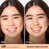 Maybelline Fit Me Dewy + Smooth Liquid Foundation Makeup, Natural Beige, 1 Count (Packaging May Vary)(120 CLASSIC IVORY)