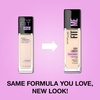 Maybelline Fit Me Dewy + Smooth Liquid Foundation Makeup, Natural Beige, 1 Count (Packaging May Vary)(310 SUN BEIGE)