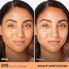 Maybelline Fit Me Dewy + Smooth Liquid Foundation Makeup, Natural Beige, 1 Count (Packaging May Vary)(315 SOFT HONEY)
