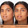 Maybelline Fit Me Dewy + Smooth Liquid Foundation Makeup, Natural Beige, 1 Count (Packaging May Vary)(322 WARM HONEY)