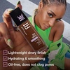 Maybelline Fit Me Dewy + Smooth Liquid Foundation Makeup, Natural Beige, 1 Count (Packaging May Vary)(Ivory)