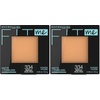Maybelline Fit Me Matte + Poreless Pressed Face Powder Makeup & Setting Powder, Natural Beige, 1 Count(334 WARM SUN)
