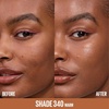 Maybelline Lifter Plump & Glow Foundation, Liquid Foundation with 2% Niacinamide + Hyaluronic Acid, Plumping and Brightening Face Makeup, 367, 1 Count(340 WARM)