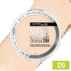 Maybelline Super Stay Up to 24HR Hybrid Powder-Foundation, Medium-to-Full Coverage Makeup, Matte Finish, 375, 1 Count(SUPERSTAY POWDER 120)